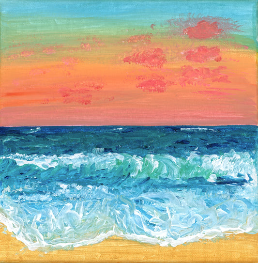 Digital canvas print